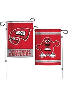 Western Kentucky Hilltoppers 12x18 2 Sided Garden Flag