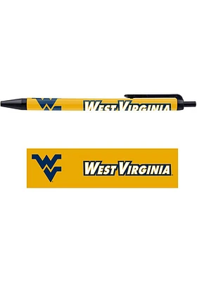 West Virginia Mountaineers 5pk Pen Set - Navy Blue