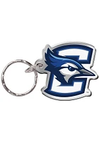 Creighton Bluejays freeform Keychain - Blue
