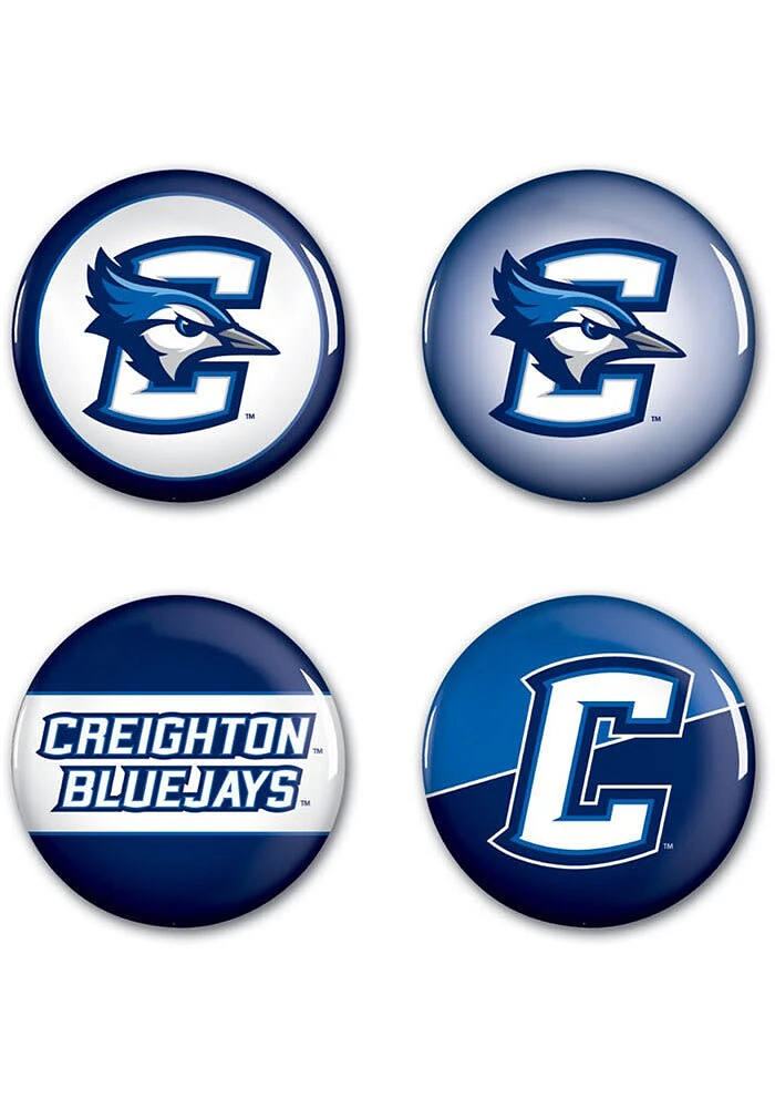 Creighton Bluejays 4pk Button