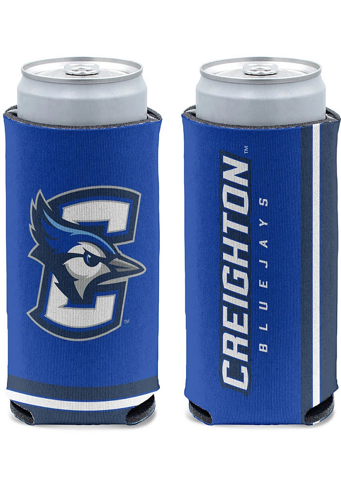 Creighton Bluejays Striped Primary Logo Slim Coolie