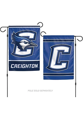 Creighton Bluejays 12x18 2 sided Garden Flag - Blue