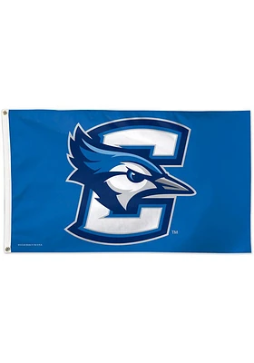 Creighton Bluejays 3x5 Blue Silk Screen Grommet Flag