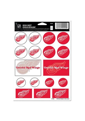 Detroit Red Wings 5x7 Stickers - Red