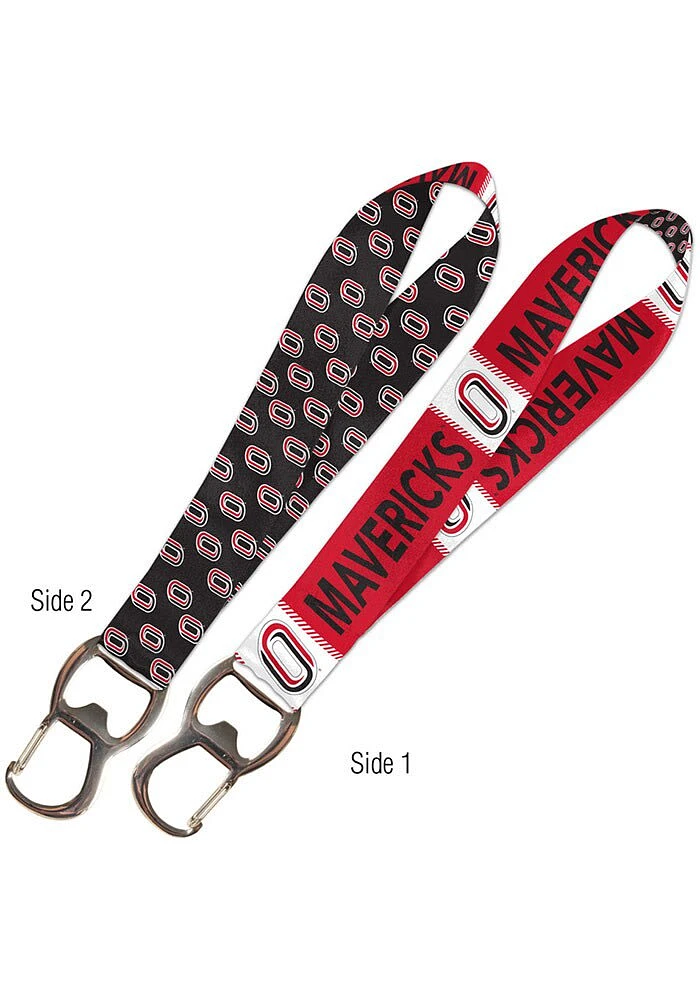 UNO Mavericks Bottle Opener Keystrap Lanyard - Red