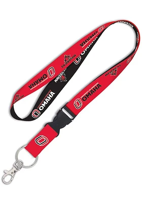 UNO Mavericks Detachable Lanyard - Red