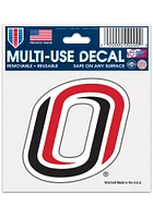 UNO Mavericks 3x4 Auto Decal - Red