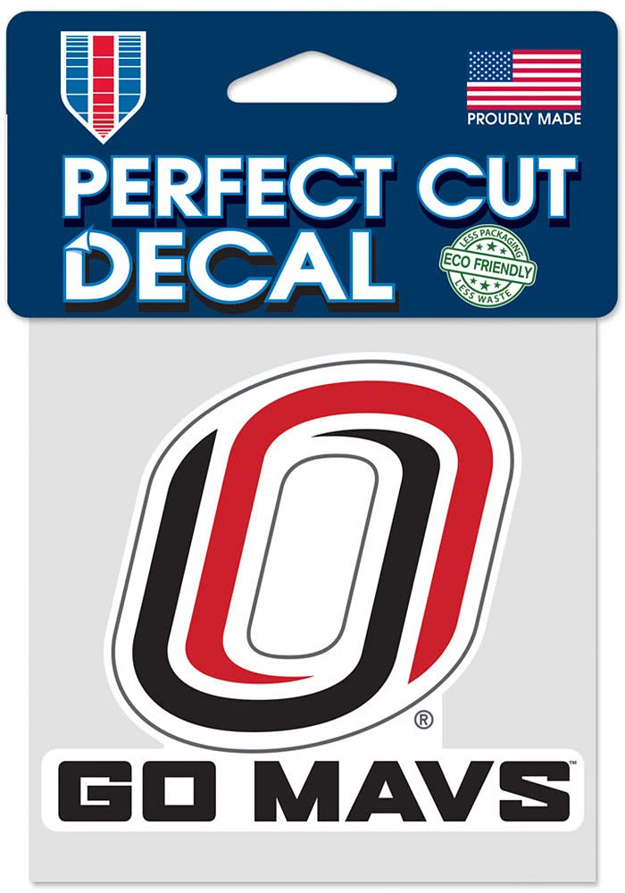 UNO Mavericks 4x4 slogan Auto Decal - Red