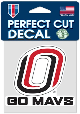 UNO Mavericks 4x4 slogan Auto Decal - Red
