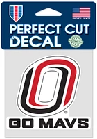 UNO Mavericks 4x4 slogan Auto Decal - Red