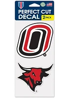 UNO Mavericks 2pk Auto Decal - Red