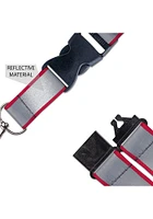Kansas Jayhawks Reflective Lanyard - Red