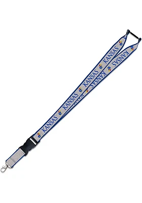 Kansas Jayhawks Sparkle Lanyard - Red