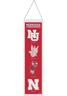 Nebraska Cornhuskers 8x32 Evolution Banner