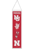Nebraska Cornhuskers 8x32 Evolution Banner