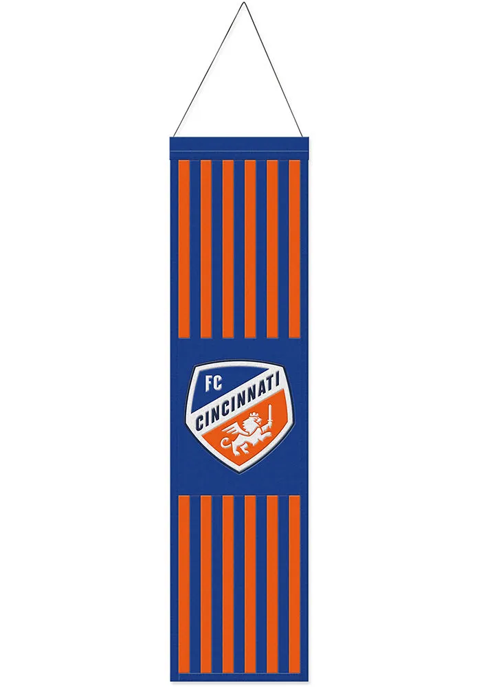 FC Cincinnati 8x32 Slogan Banner