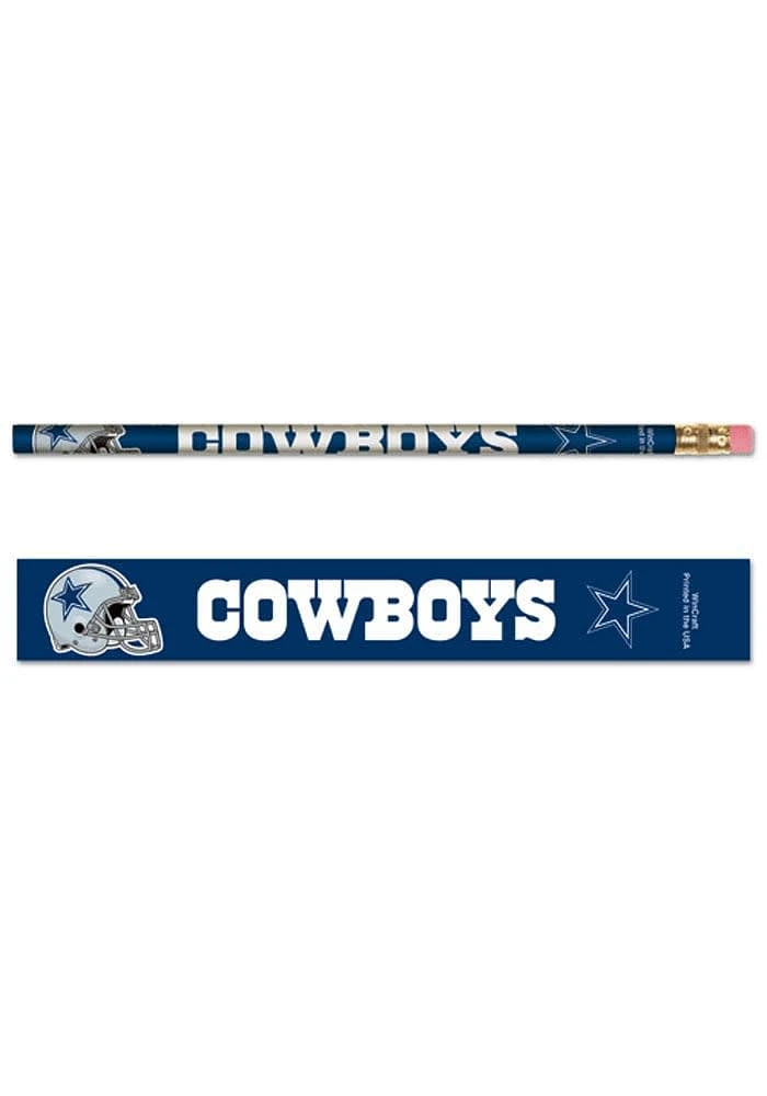 Dallas Cowboys 6 Pack Pencil