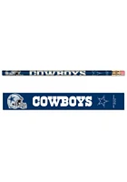 Dallas Cowboys 6 Pack Pencil