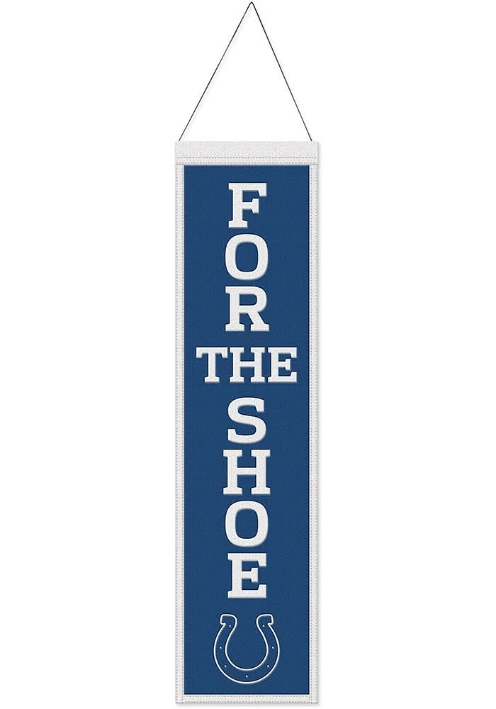 Indianapolis Colts 8x32 Slogan Banner