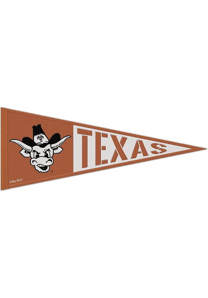 Texas Longhorns 13x32 Vault Logo Pennant - Burnt Orange