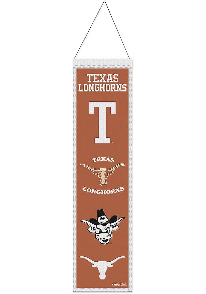 Texas Longhorns 8x32 Evolution Banner - Burnt Orange