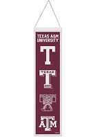 Texas A&M Aggies 8x32 Evolution Banner - Maroon