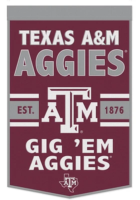 Texas A&M Aggies 24x38 Slogan Banner