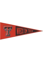 Texas Tech Red Raiders 13x32 Slogan Pennant - Black