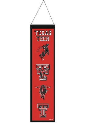 Texas Tech Red Raiders 8x32 Evolution Banner - Black