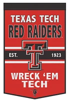 Texas Tech Red Raiders 24x38 Slogan Banner - Black