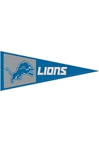 Detroit Lions 13x32 Primary Logo Pennant - Blue