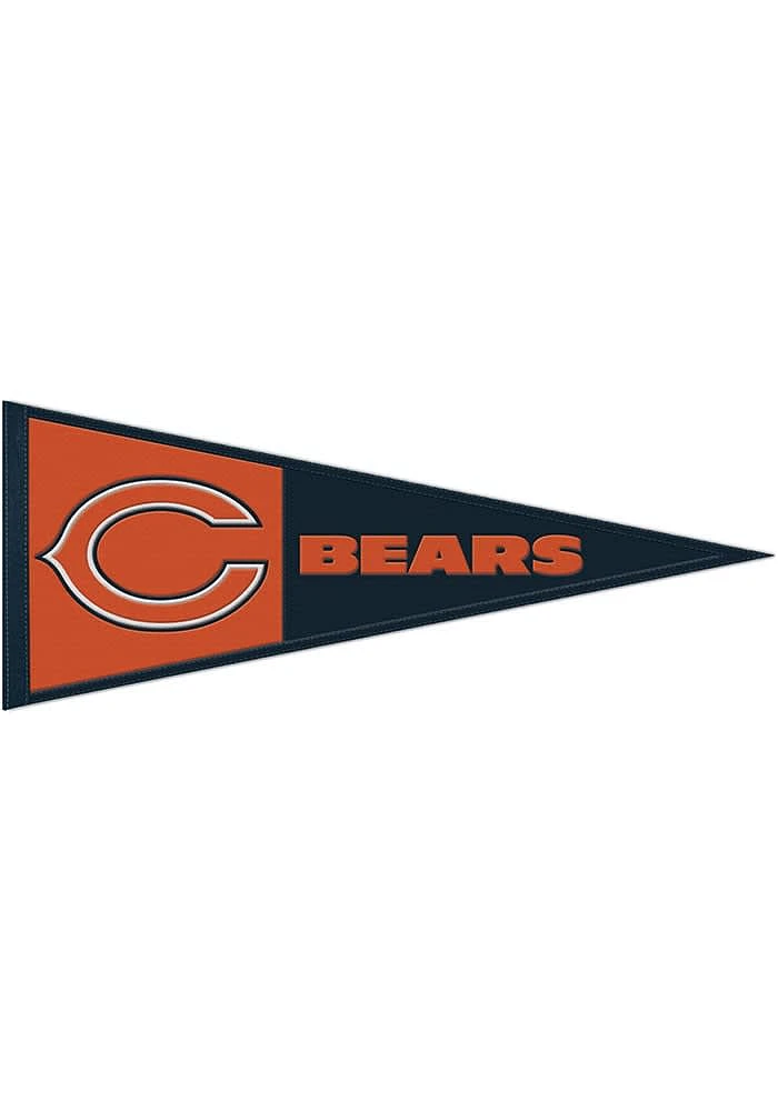 Chicago Bears 13x32 Primary Logo Pennant - Navy Blue