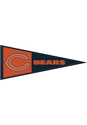 Chicago Bears 13x32 Primary Logo Pennant - Navy Blue