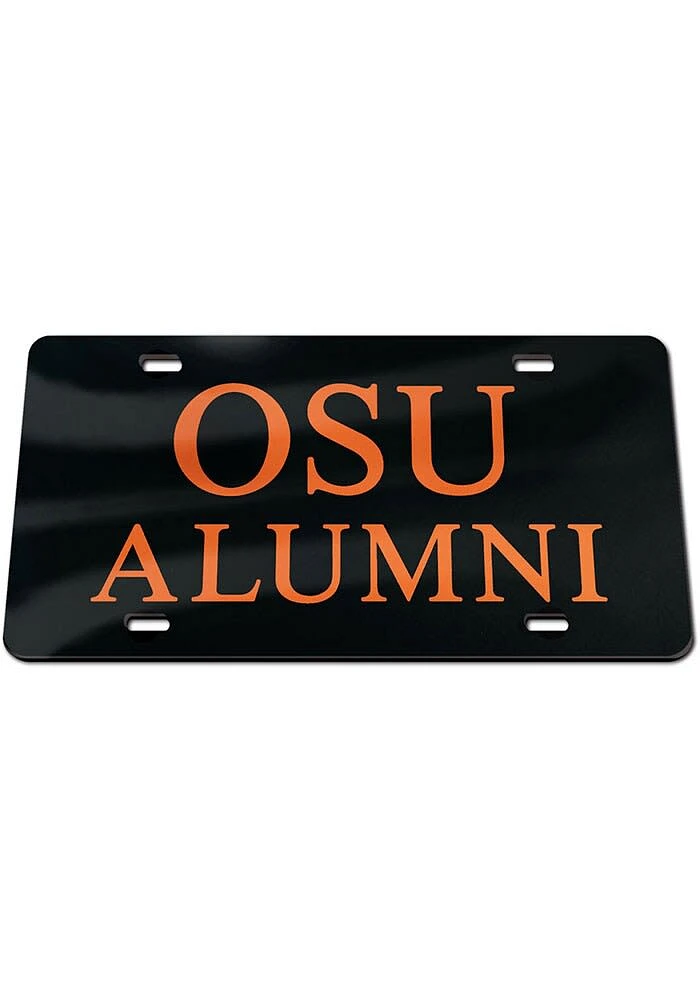 Oklahoma State Cowboys Orange Alumni Car Accessory License Plate