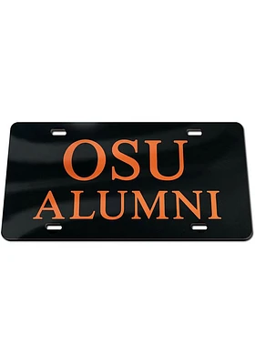 Oklahoma State Cowboys Orange Alumni Car Accessory License Plate