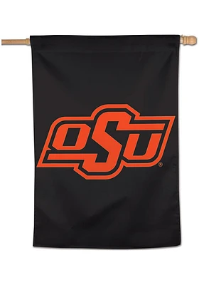 Oklahoma State Cowboys 28x40 Banner - Black