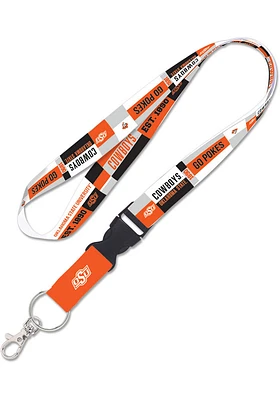 Oklahoma State Cowboys colorblock Lanyard - Orange