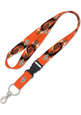 Oklahoma State Cowboys tye dye Lanyard