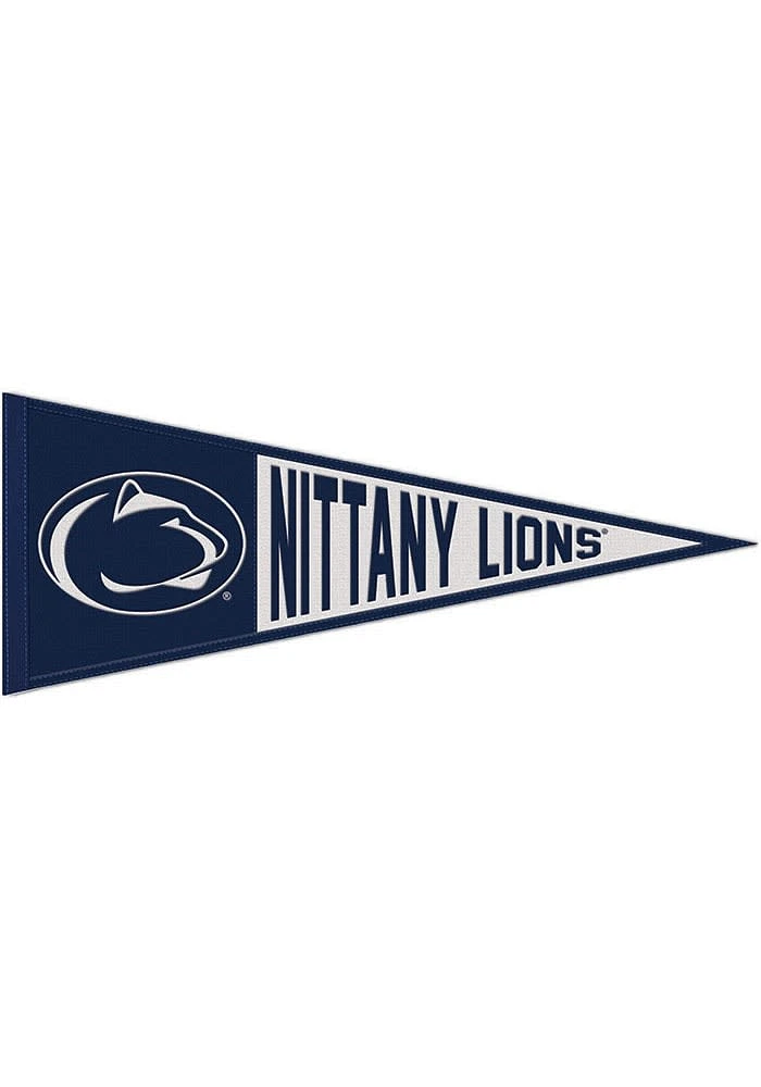 Penn State Nittany Lions 13x32 Primary Logo Pennant - Navy Blue