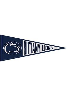 Penn State Nittany Lions 13x32 Primary Logo Pennant - Navy Blue