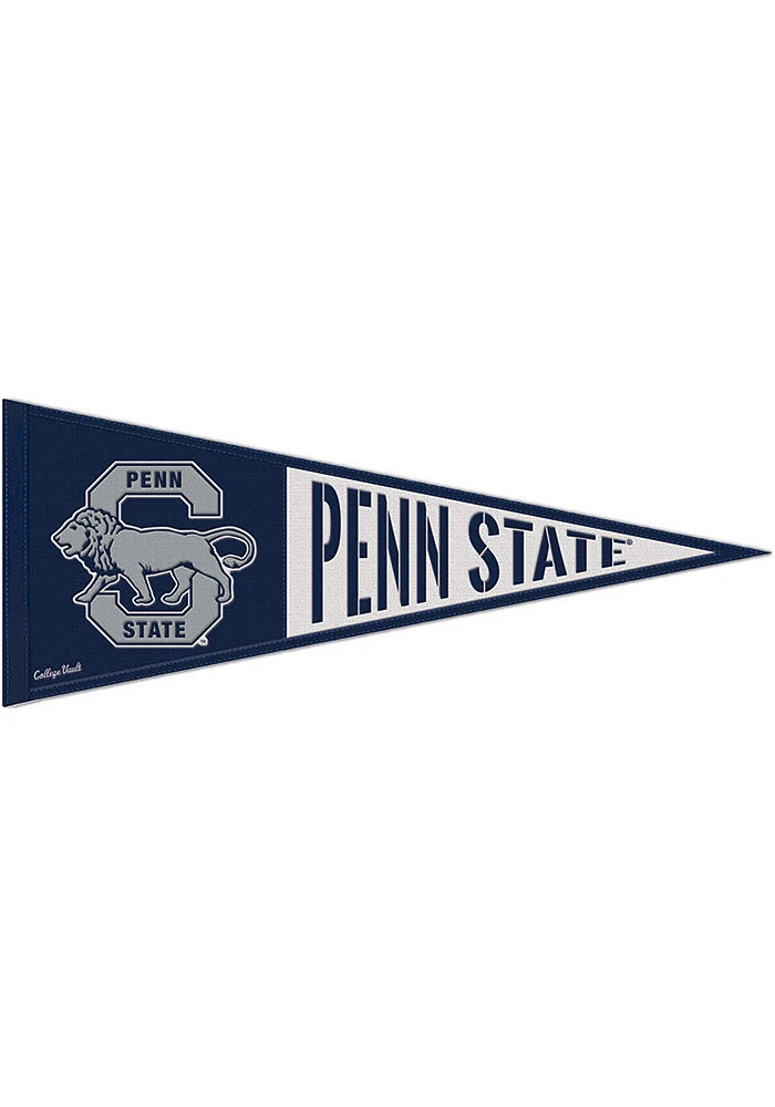 Penn State Nittany Lions 13x32 Vault Logo Pennant - Navy Blue