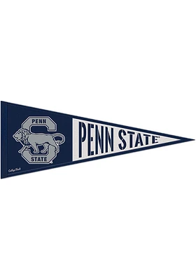 Penn State Nittany Lions 13x32 Vault Logo Pennant - Navy Blue
