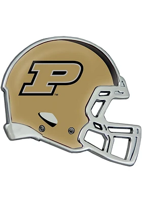 Purdue Boilermakers Helmet Car Emblem - Black
