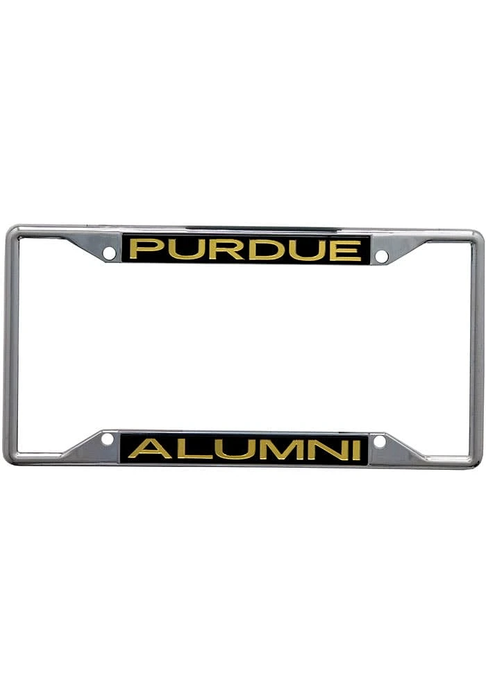 Purdue Boilermakers Alumni License Plate Frame - Black