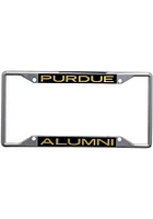 Purdue Boilermakers Alumni License Plate Frame - Black
