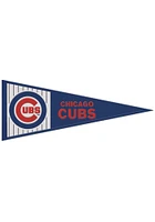 Chicago Cubs 13x32 Primary Pennant - Blue
