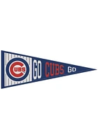 Chicago Cubs 13x32 Slogan Pennant - Blue