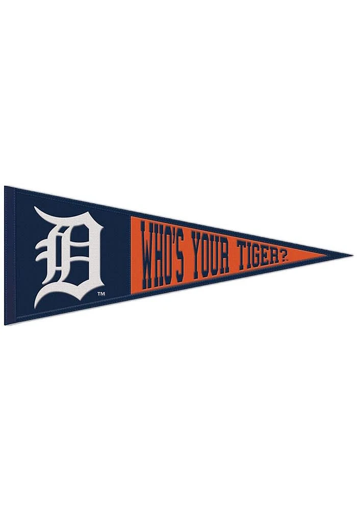 Detroit Tigers 13x32 Slogan Pennant