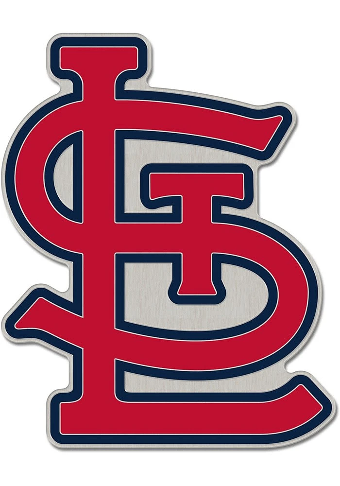 St Louis Cardinals Souvenir Secondary Logo Pin - Red