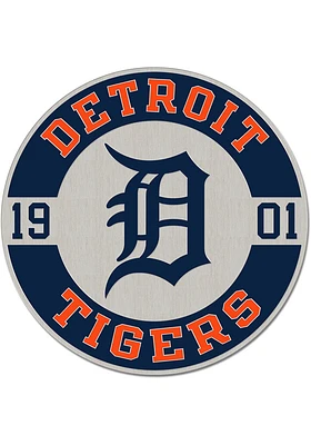 Detroit Tigers Souvenir Established Pin - Orange